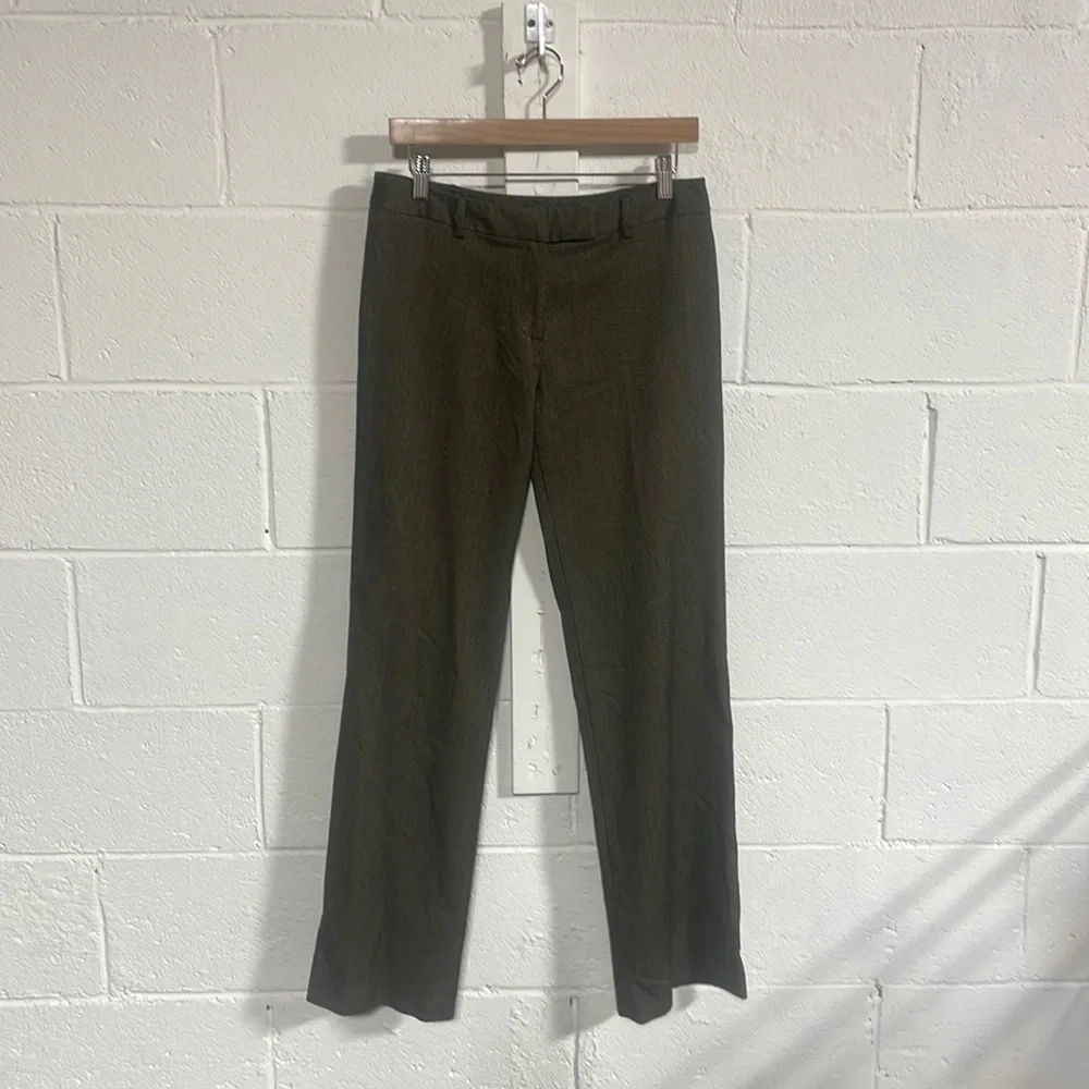 Due Per Due Black Patterned Trousers Sz 8